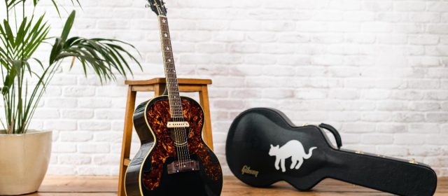 UN MODÈLE CAT STEVENS CHEZ GIBSON