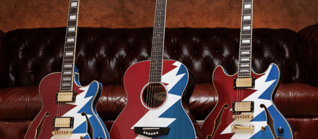 D’ANGELICO GUITARS CÉLÈBRE LE 60E ANNIVERSAIRE DU GRATEFUL DEAD