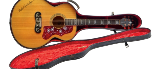 L’EPIPHONE EJ-200 « WONDERWALL » DE NOEL GALLAGHER S’ENVOLE À 96 000 $