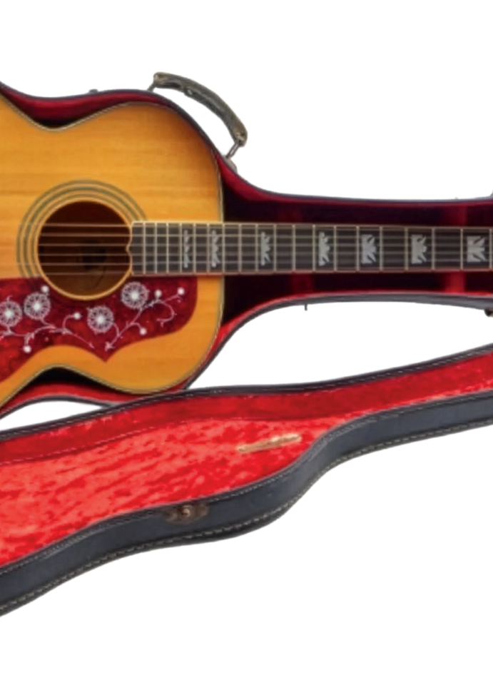 L’EPIPHONE EJ-200 « WONDERWALL » DE NOEL GALLAGHER S’ENVOLE À 96 000 $